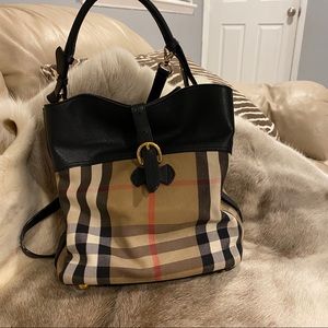 Burberry handbag! Like new!